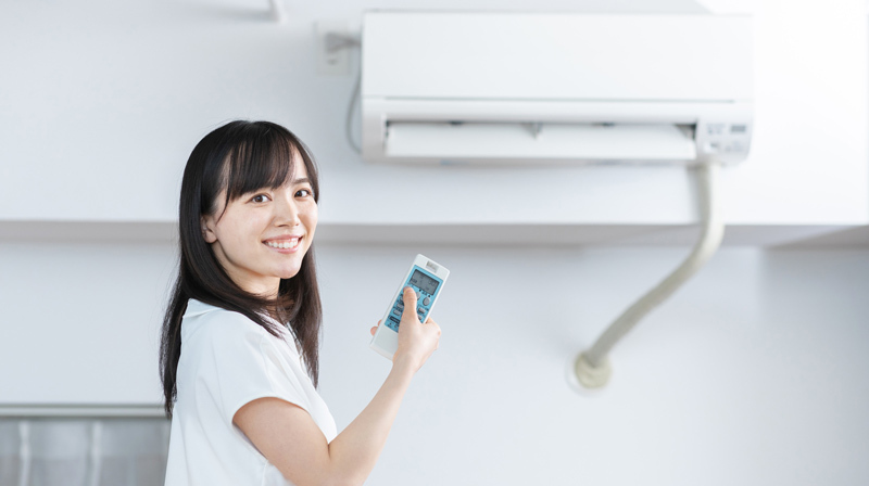 自律神経を整える① エアコンを28度に設定する
