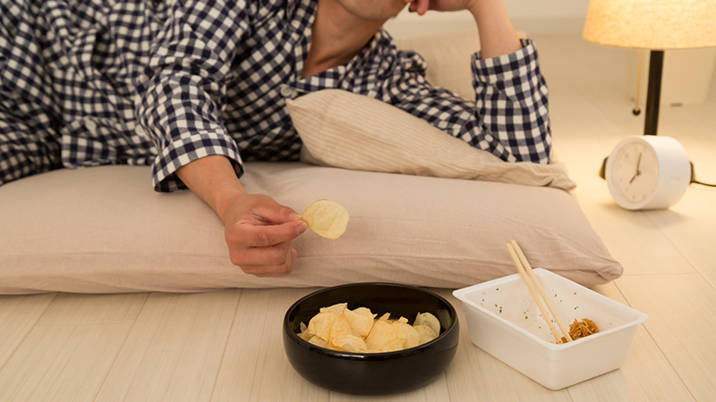 食生活の乱れによる影響