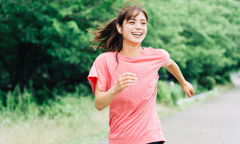 1）運動初心者も取り入れやすい：ウォーキング・ランニング