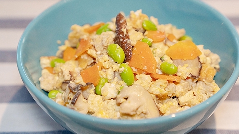 トレーニング飯『炒り豆腐』